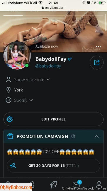 babydollfayfree OnlyFans leaked photo #4 - OhMyBabes