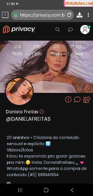 Daniela Freitas OnlyFans leaked photo #8 - OhMyBabes