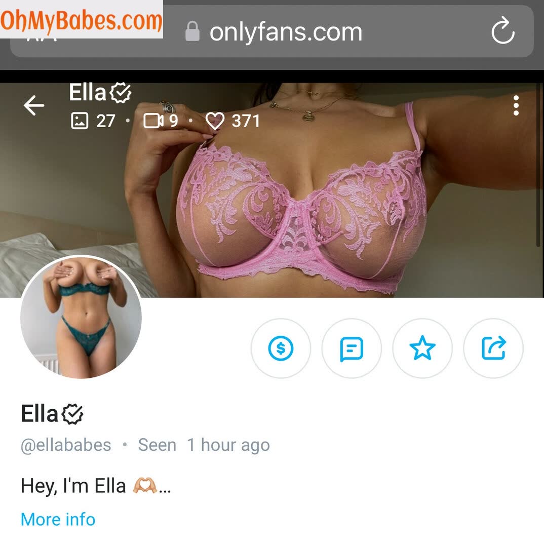 ellababes Nude Leaked photo #4 - OhMyBabes