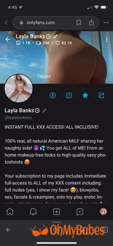 Laylabanks OnlyFans leaked video #7 - OhMyBabes