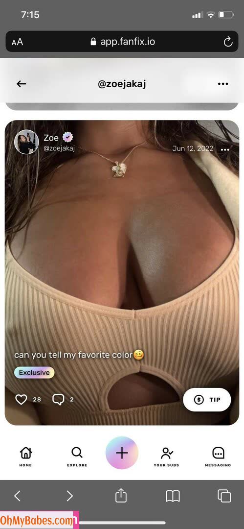 zoeejakaj OnlyFans leaked photo #1 - OhMyBabes